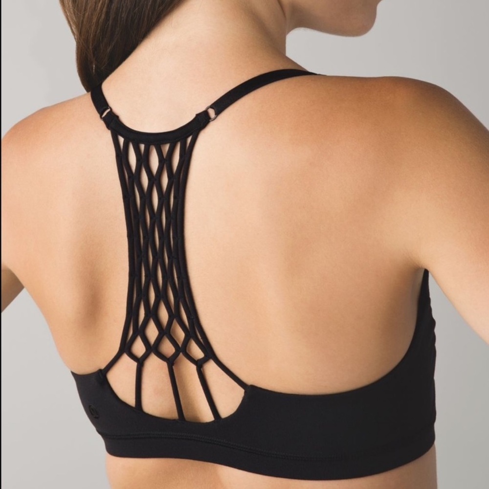 Lululemon True Self Bra, Size 8, Color Black